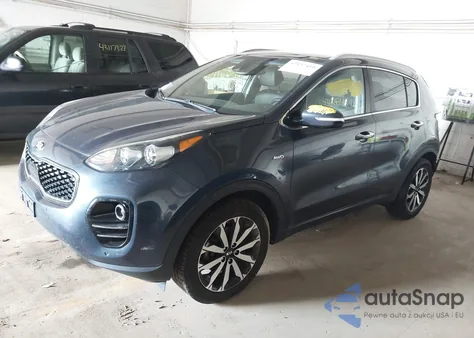2017 Kia Sportage Ex z USA, uszkodzony, nr VIN KNDPNCAC2H7257559